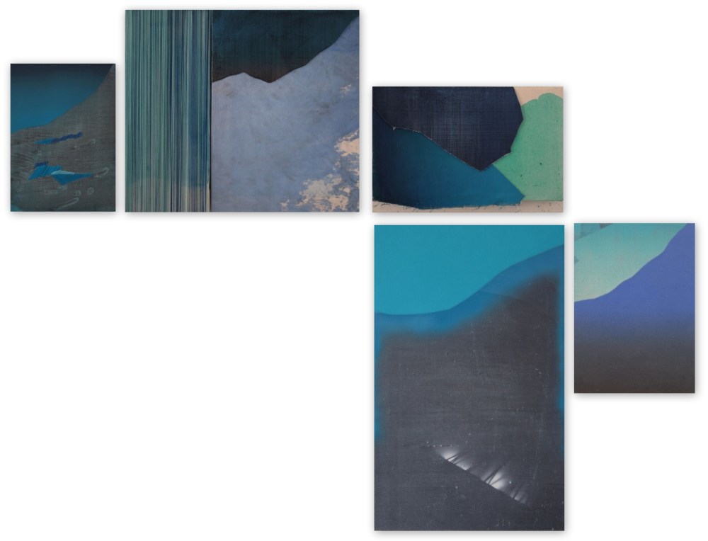 Blue Composition - Mónica Jover Blue Composition - Mónica Jover