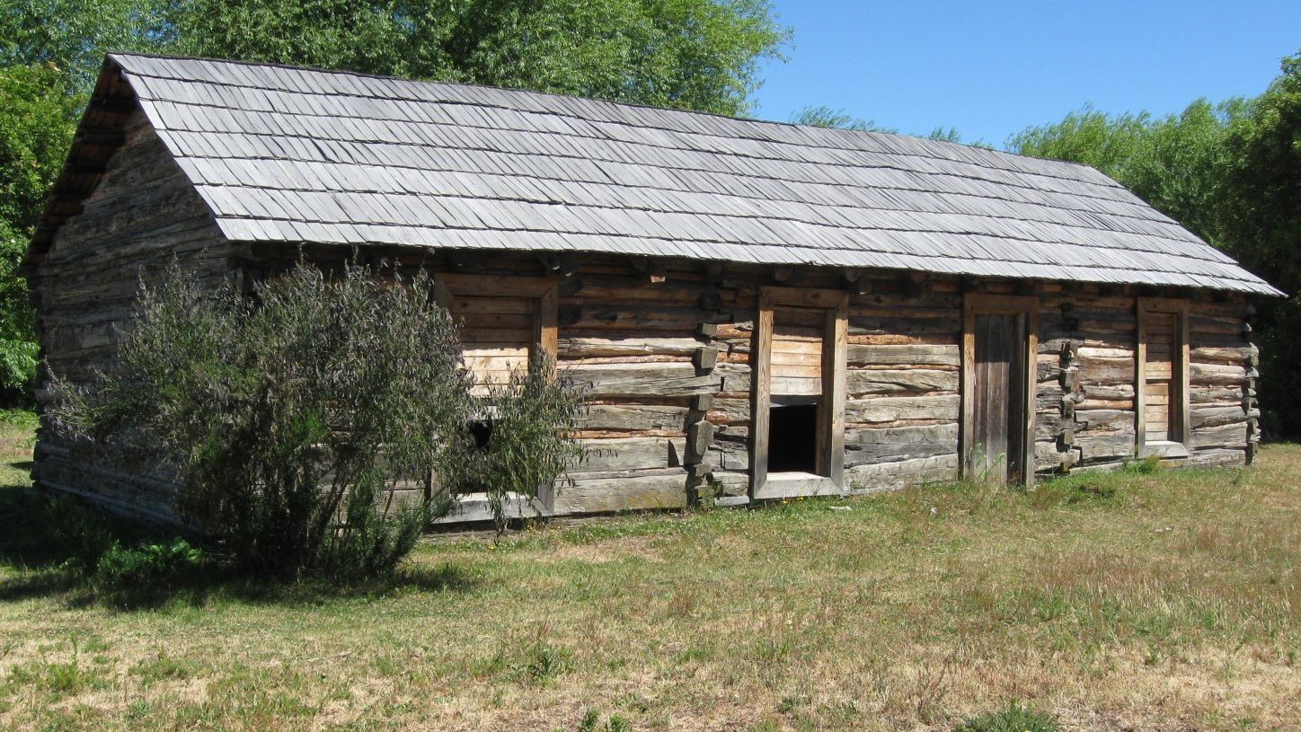 La cabaña de madera de Sundance Kid y Butch Cassidy en Cholila