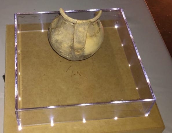 Objetos arqueológicos encontrados en excavaciones de las Charqueadas